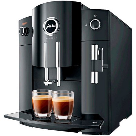 Черная модель кофемашины